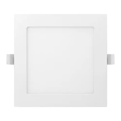 AKMAN LED 12W, oprawa downlight, podtynkowa, kwadratowa, 860lm, 4000K, biała, wbudowany zasilacz LED,AD-OD-6055WLX4