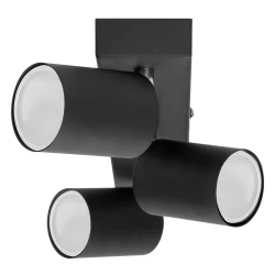 DOA SP 3, oprawa ścienno-sufitowa, GU10 max. 3x50W, IP20, czarna,AD-OP-6195BGU10