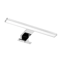 NORTES LED 5W, lampa nad lustro, 320lm, 4000K, dł. 30 cm, plastik, srebrna,AD-OM-6120L4