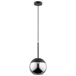 LARA 1P, lampa wisząca, E27  max. 60W, czarna