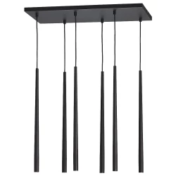 TABUNG 6P, lampa wisząca, G9  max.6W, czarna