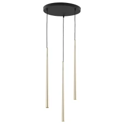 TABUNG 3P, lampa wisząca, G9  max.6W, złota