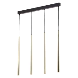 TABUNG 4P, lampa wisząca, G9  max.6W, złota