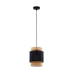 LANA 200 1P, lampa wisząca, E27  max.60W, czarna