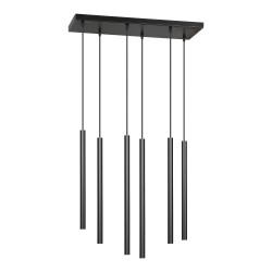 HARMONI lampa wisząca, moc max.6x20W, G9, czarna