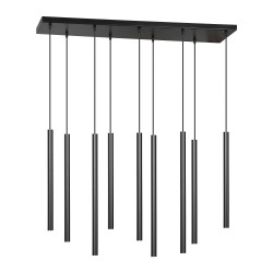 HARMONI lampa wisząca, moc max.9x20W, G9, czarna