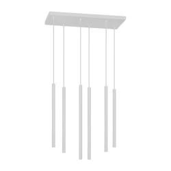 HARMONI lampa wisząca, moc max.6x20W, G9, biała