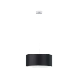 ROLLO lampa wisząca, moc max. 1x60W, E27, czarna