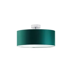 ROLLO lampa wisząca, moc max. 1x60W, butelkowa zieleń, krótka