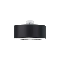 ROLLO lampa wisząca, moc max. 1x60W, czarna, krótka