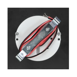DRACO LED NEW 1,5W, oprawa schodowa podtynkowa, 12VDC, 30lm, 6000K, czarny, innowacyjny sposób montażu,AD-OS-6164L6/B