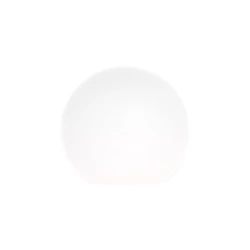 LUNA M oprawa ogrodowa kula 1xE27, 1x60W, IP44, biała, Ø 450