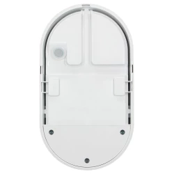 NEFRYT LED 15W, oprawa ogrodowa z czujnikiem ruchu, 1100lm, IP54, 4000K, biała,AD-OP-6147WLPMR4
