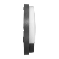 AGAT LED 15W, oprawa ogrodowa z PIR, 1100lm, IP54, 4000K, szara