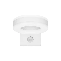 HOWLIT LED 20W, oprawa ogrodowa z czujnikiem ruchu, 1800lm, IP65, 4000K, biała