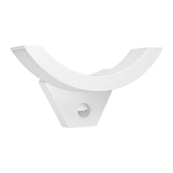 SPINEL LED 10W, oprawa ogrodowa z czujnikiem ruchu 140, 800lm, IP54, 4000K, IK10, biała,AD-OP-6119WLPMR4