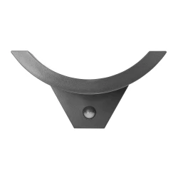 SPINEL LED 10W, oprawa ogrodowa z czujnikiem ruchu 140, 800lm, IP54, 4000K, IK10, szara,AD-OP-6119GLPMR4