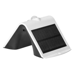 SILOE LED 1,5W, lampa solarna z czujnikiem ruchu 120st, 190lm, IP65, 4000K, 1200mAh, podwójne źródło światła, bia,AD-SL-6083WLR4