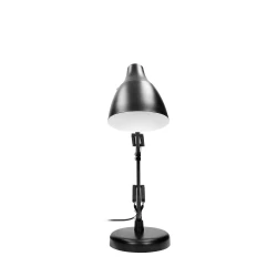 DIAN lampa biurkowa. 60W stalowa, czarna,DL-1/B