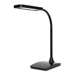 AMET LED DIM 6W, lampka biurkowa, 360lm, 3000K, czarna, funkcja ściemniania,DL-8/B