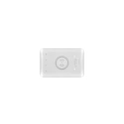 ISIYO LED 7W Lampka biurkowa z ładowarką indukcyjną i USB, 390lm, 3000-4000-6000K, zmiana barwy temperaturowej i funkcja ściemniania, biała