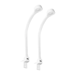 TEO zestaw 2 lampek nocnych LED, 2x7,5W, 4000K, z USB, biały