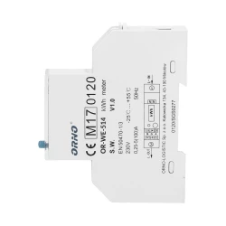Licznik energii elektrycznej 1-fazowy RS485 MID 100A OR-WE-514