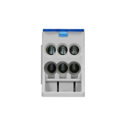 Blok rozdzielczy 160A, zacisk wejściowy 1x16 i 1x70mm2, zaciski wyjściowe 6x16mm2,OR-LZ-8200/160