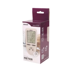 Watomierz, kalkulator energii z wyświetlaczem LCD 0,1 - 3680W OR-WAT-435