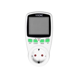 Elektroniczny programator czasowy z wyświetlaczem LCD, wersja Schuko