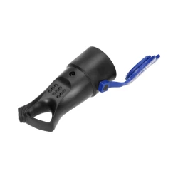 Hermetyczne gniazdo gumowe 2P+Z, proste, IP44, czarne, wersja Schuko,OR-AE-1370(GS)