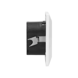 Gniazdo pojedyncze 2P+Z, USBx2, schuko OR-AE-13140(GS)