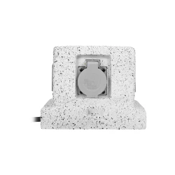 Gniazdo ogrodowe SŁUPEK, 4x2P+Z (schuko) OR-AE-13186(GS)