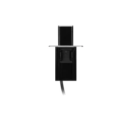 Gniazdo meblowe wysuwane z blatu z płaskim frezowanym rantem, ładowarką USB i przewodem 2m, 3x2P+Z (Schuko),,OR-GM-9014(GS)/B-G