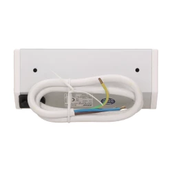 Gniazdo meblowe 2x2P+Z, biało-srebrne,OR-GM-9005/W-G