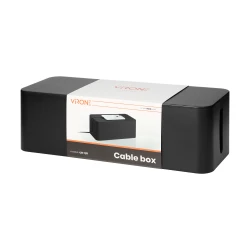 organizer do kabli - cable box L, czarny,CB-1/B