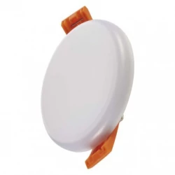 Panel LED wpuszczany okrągły 6W IP65 ciepła biel