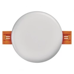 Panel LED wpuszczany okrągły 6W IP65 ciepła biel