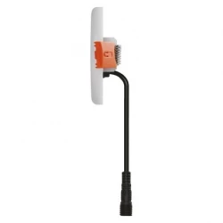 Panel LED wpuszczany okrągły 6W IP65 ciepła biel