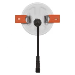 Panel LED wpuszczany okrągły 6W IP65 ciepła biel
