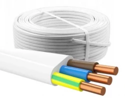 Przewód instalacyjny płaski YDYp 3x6 450/750V