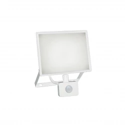 NOCTIS LUX 3 NAŚWIETLACZ 50W NW 230V IP44 180x215x53mm BIAŁY czujnik ruchu PIR