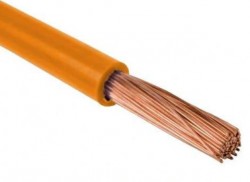 Przewód LGY-1,5mm2 450/750V H07V-K pomarańczowy
