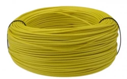 Przewód instalacyjny H05V-K (LgY) 1,5 żółty /100m/