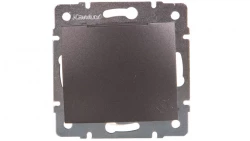 DOMO Gniazdo z uziemieniem IP44 Schuko śrubowe 16A 250V grafit 011230141 24909
