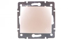 DOMO Gniazdo z uziemieniem IP44 Schuko śrubowe 16A 250V perłowy biały 011230130 24968