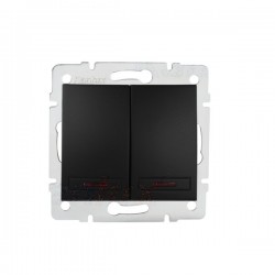 Łącznik zwierny podwójny LED DOMO 01-1023-242 cm