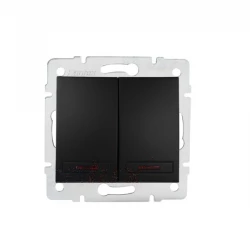 Łącznik zwierny podwójny LED DOMO 01-1023-242 cm