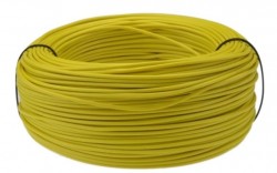 Przewód instalacyjny H05V-K (LgY) 1 żółty /100m/