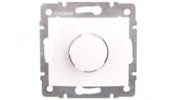 DOMO Ściemniacz obrotowy 500W z filtrem śrubowy 10AX 250V biały 011160102 24727